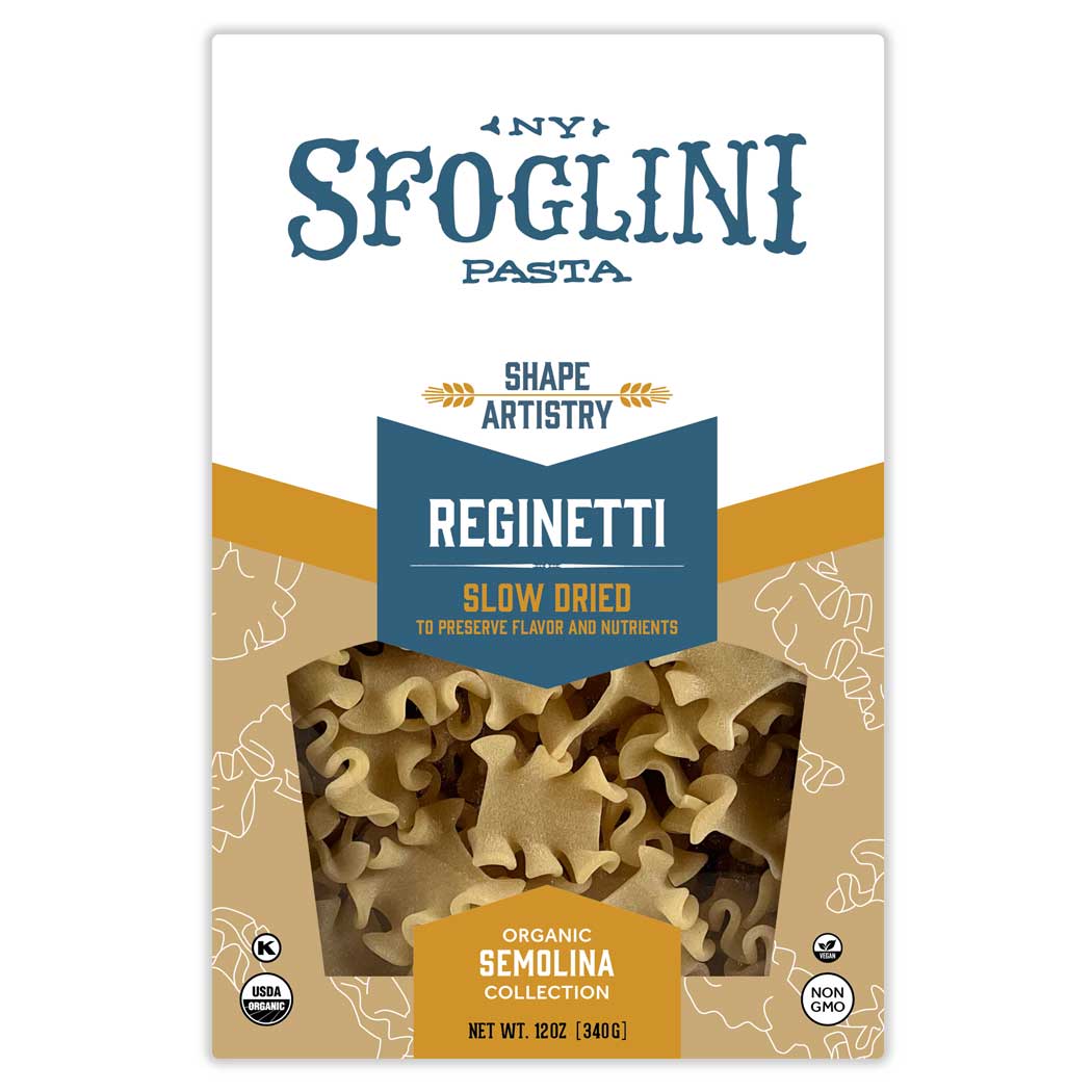 Reginetti, Organic Durum Semolina Pasta