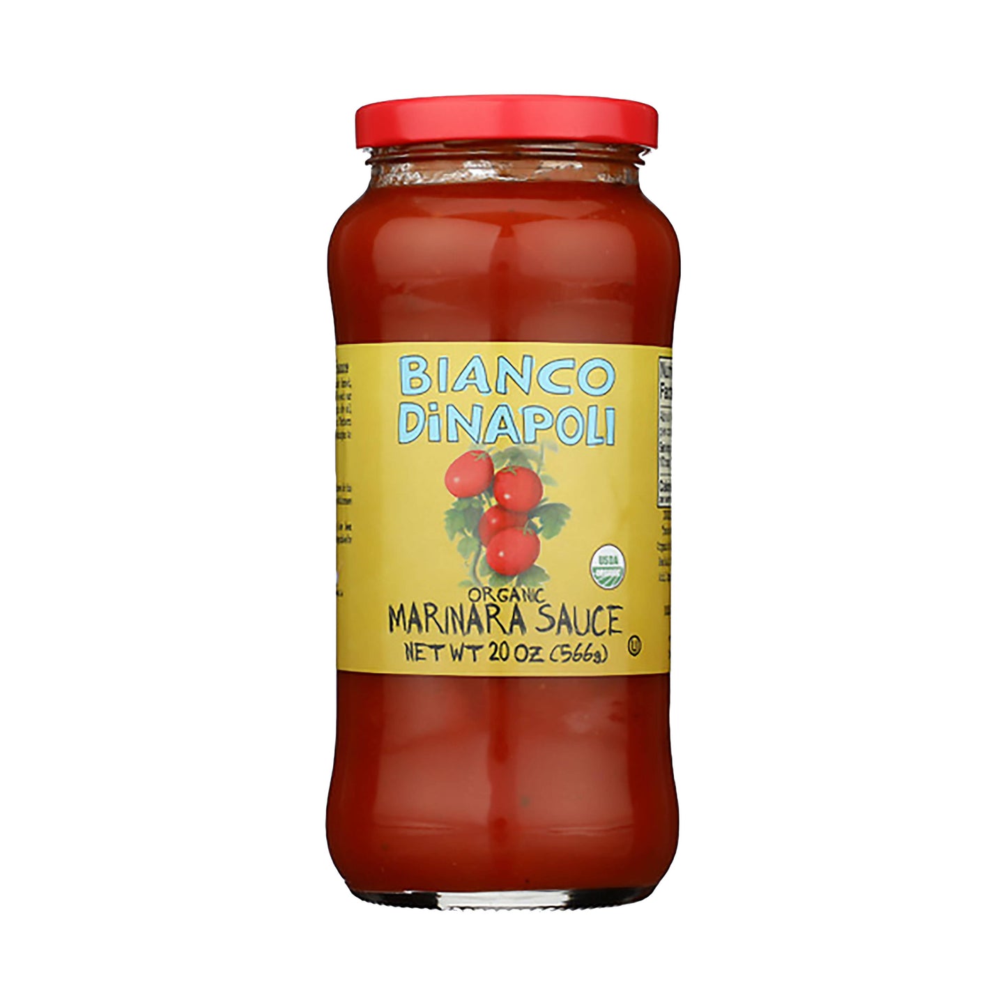 20 oz Jar Bianco DiNapoli Organic Marinara Sauce
