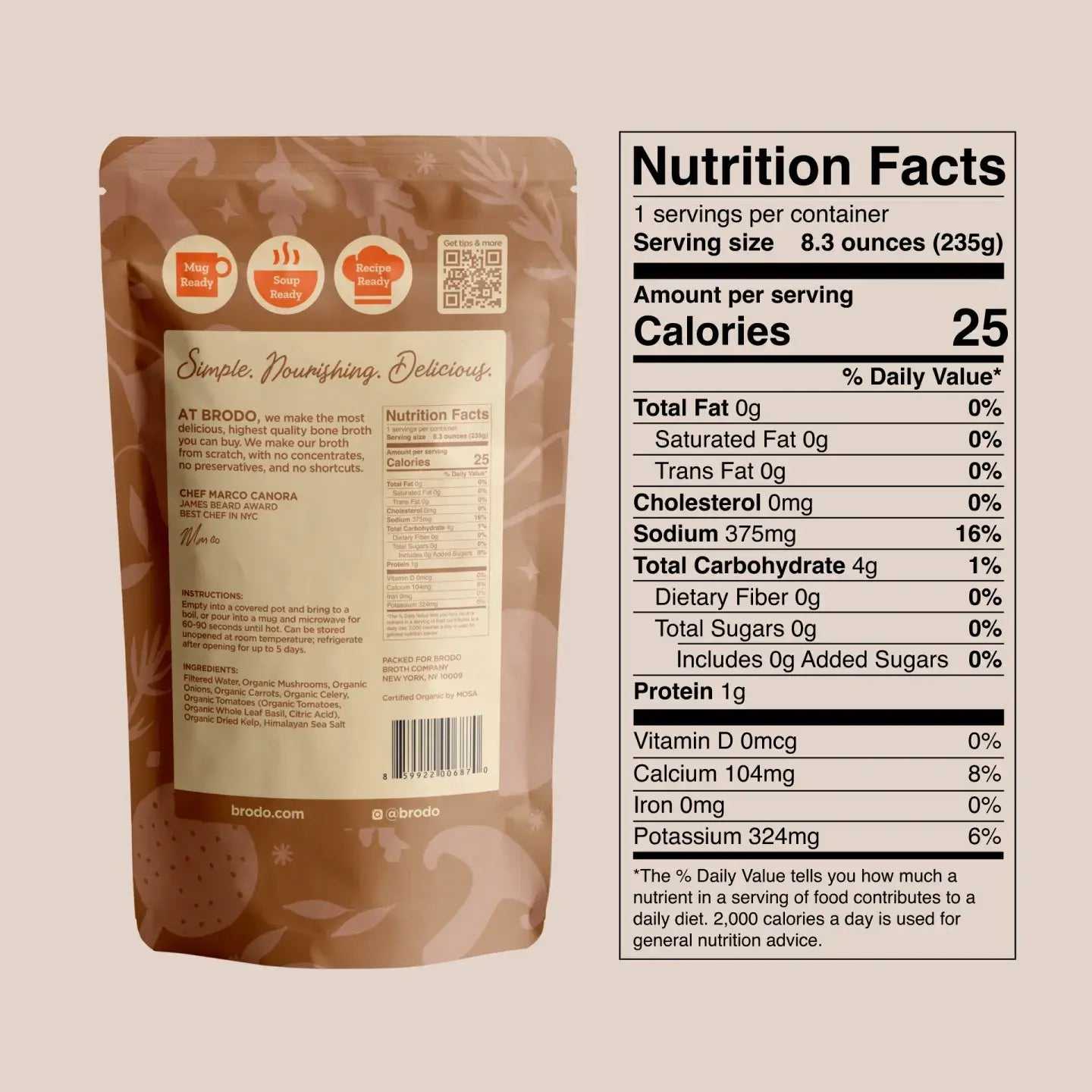 Organic Mushroom Broth