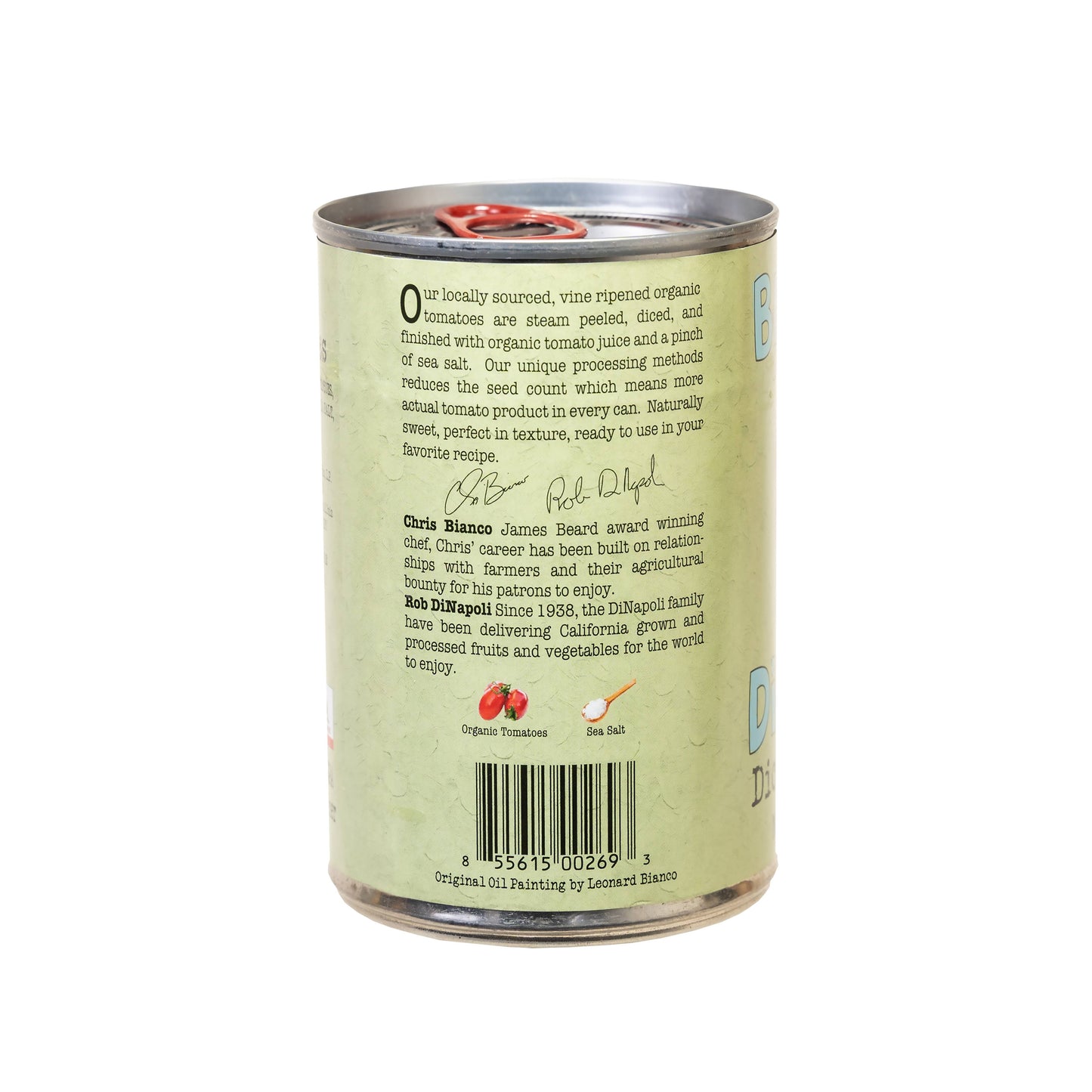 Bianco DiNapoli Organic diced tomatoes 14.5 oz