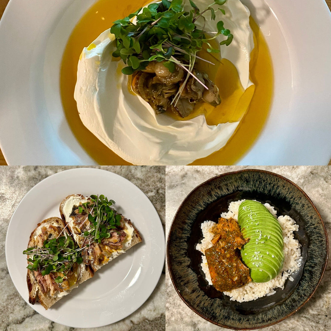 Three Simple Tinned Fish Preparations