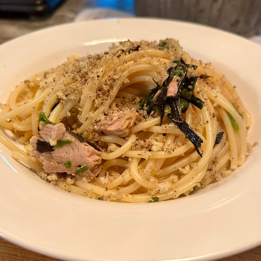 Lemony Tuna Pasta