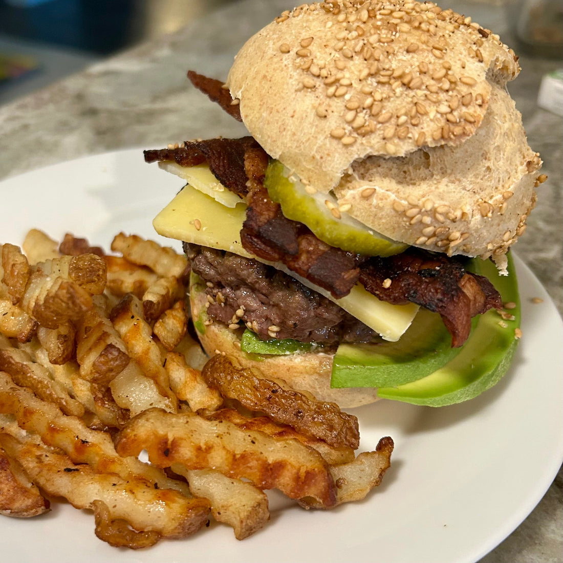 Sesame Burger Buns