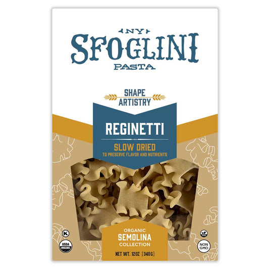 Reginetti, Organic Durum Semolina Pasta