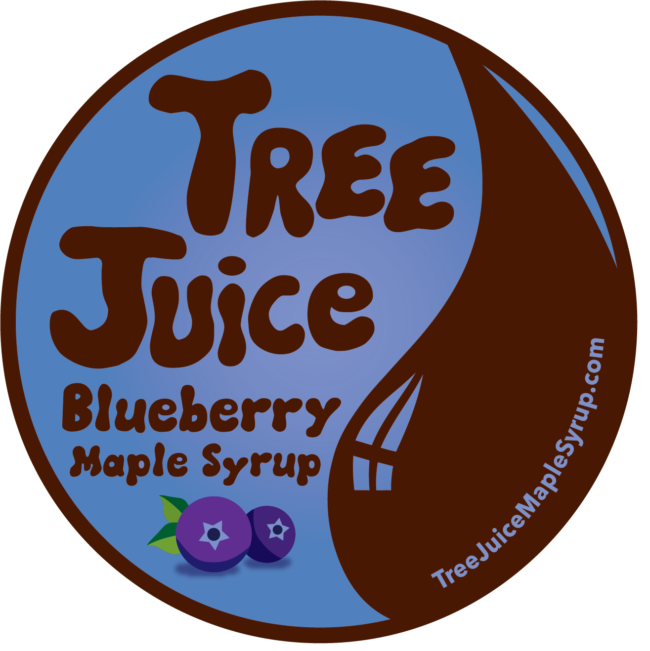 12oz Blueberry Maple Syrup