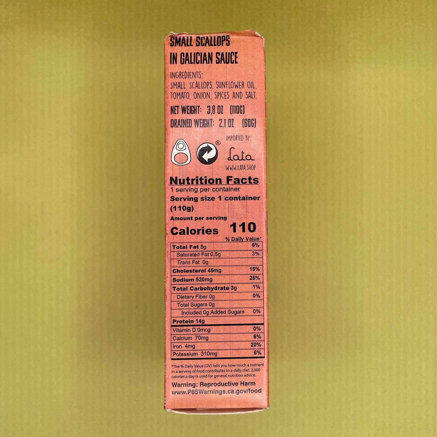 Samare Small Scallops in Galician Sauce