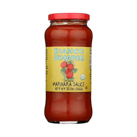 20 oz Jar Bianco DiNapoli Organic Marinara Sauce