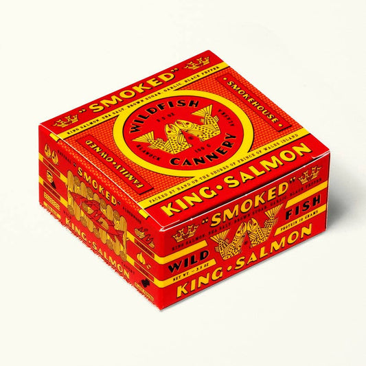 Wildfish Cannery Smoked King Salmon, 3.5oz