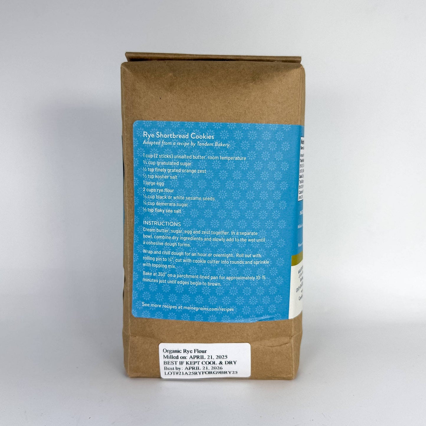 Organic Rye Flour