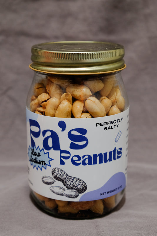 Pa's Extra Crunch Low-Sodium Peanuts