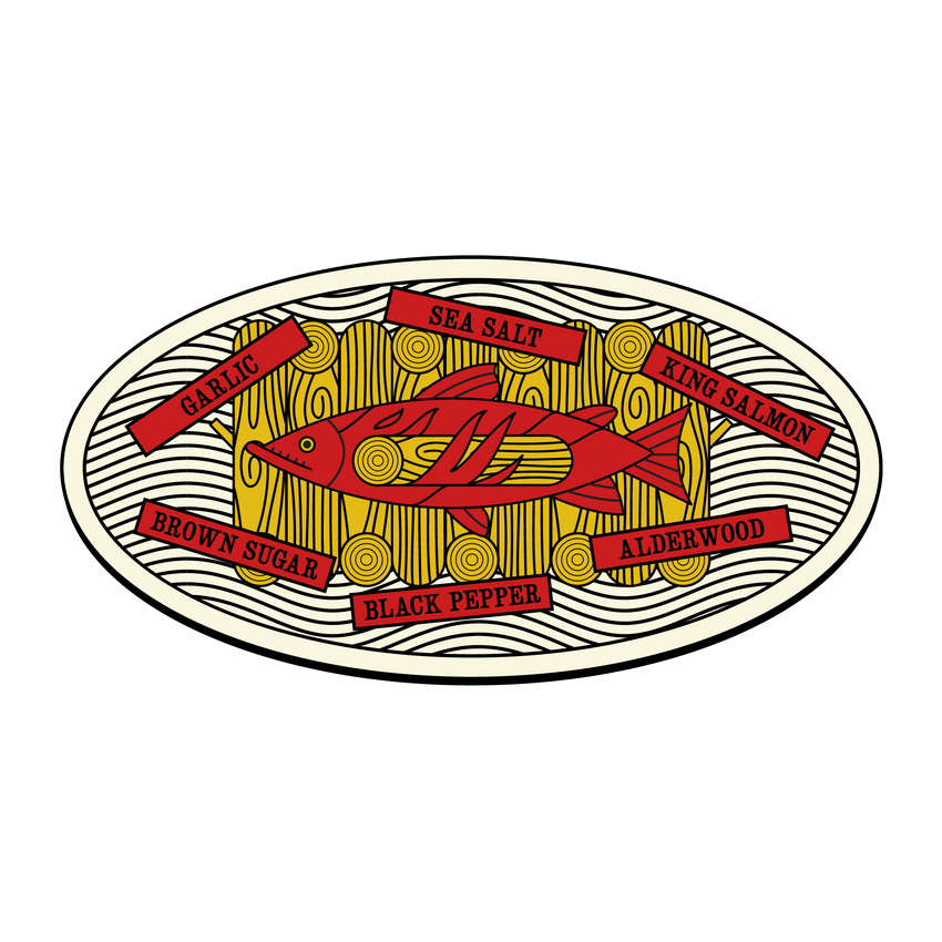 Wildfish Cannery Smoked King Salmon, 3.5oz