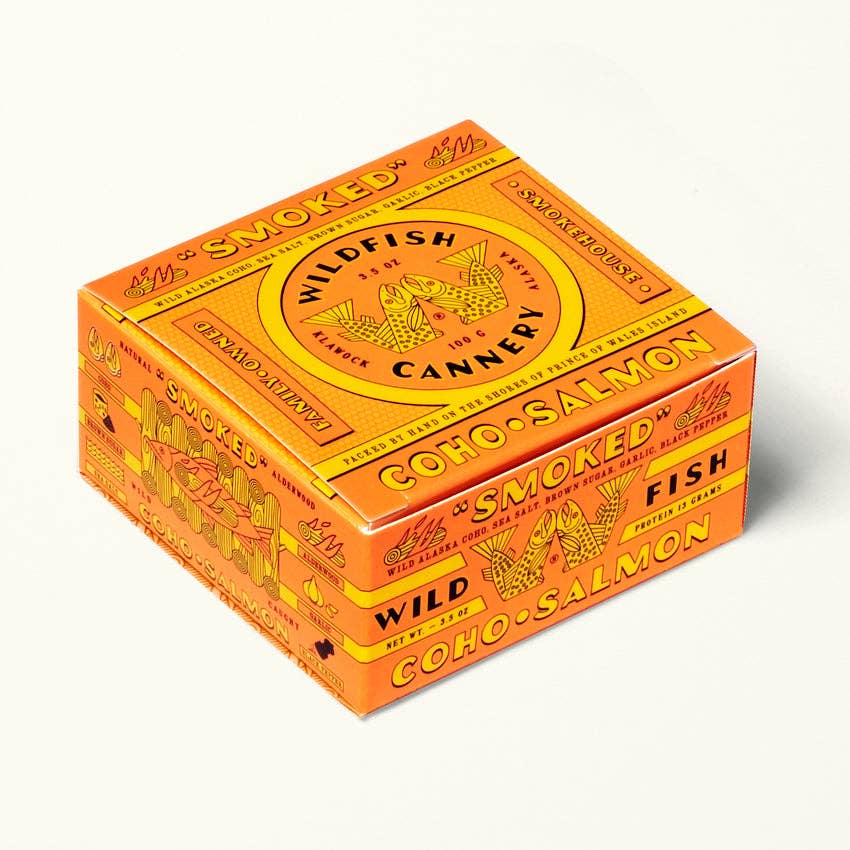 Wildfish Cannery Smoked Coho, 3.5oz