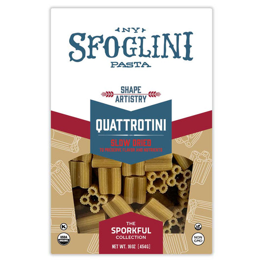 Quattrotini, Organic Durum Semolina Pasta